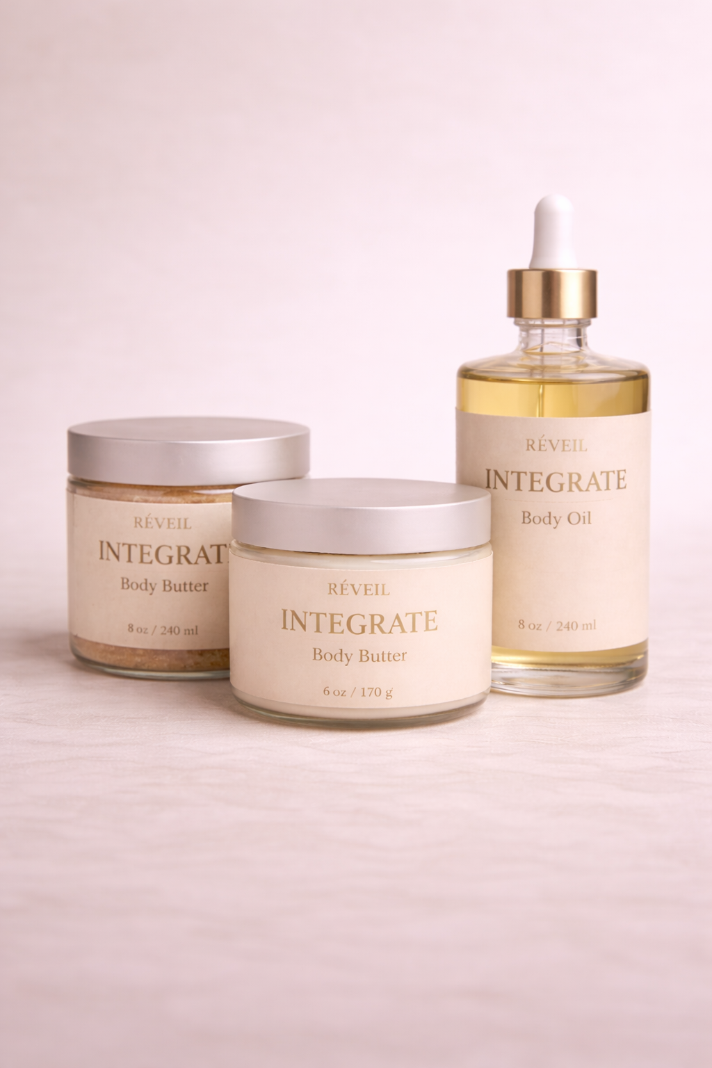 Réveil Integrate Ritual Set (Scrub + Oil + Butter)